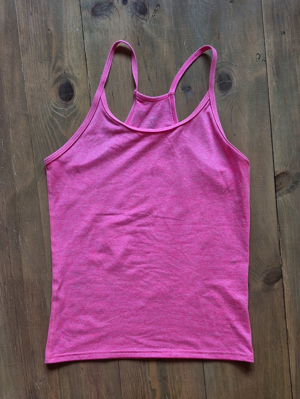 Fleo Pink Racerback Tank Top